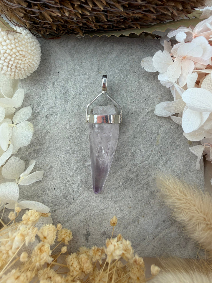 Vera Cruz Amethyst Silver Pendant