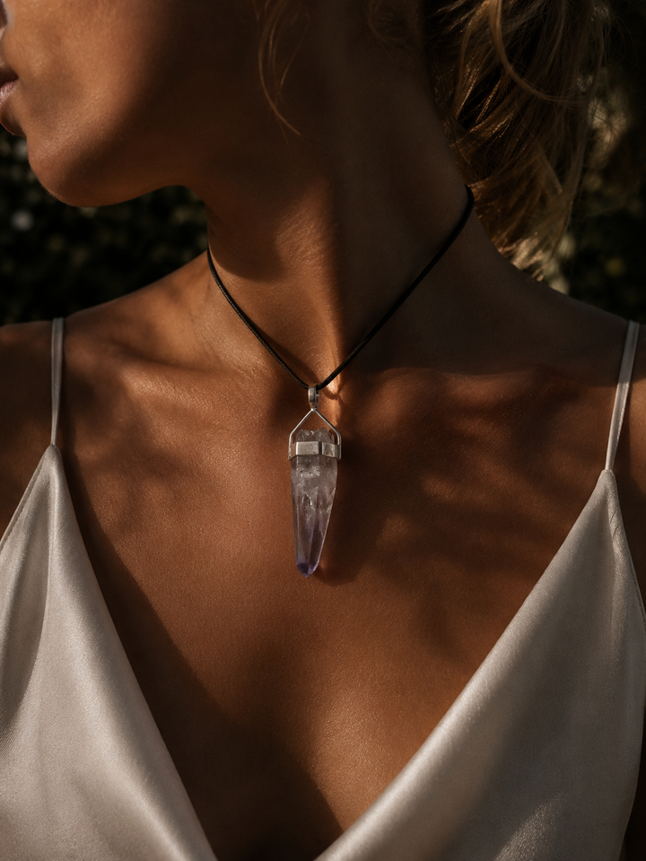 Vera Cruz Amethyst Silver Pendant