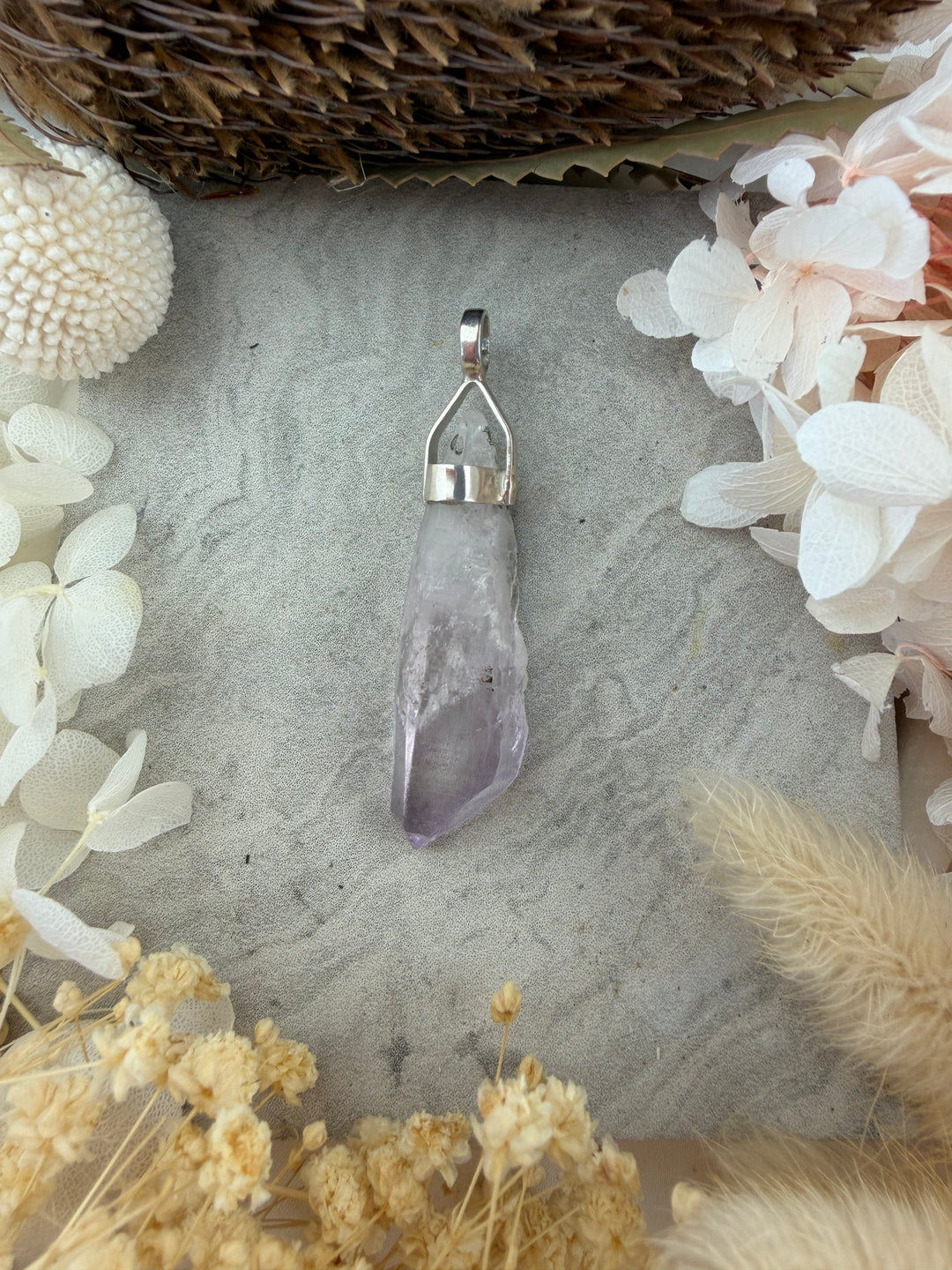 Vera Cruz Amethyst Silver Pendant