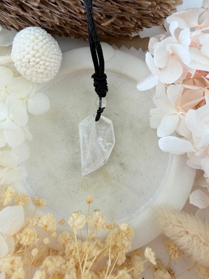 Clear Quartz Guardian Pendant