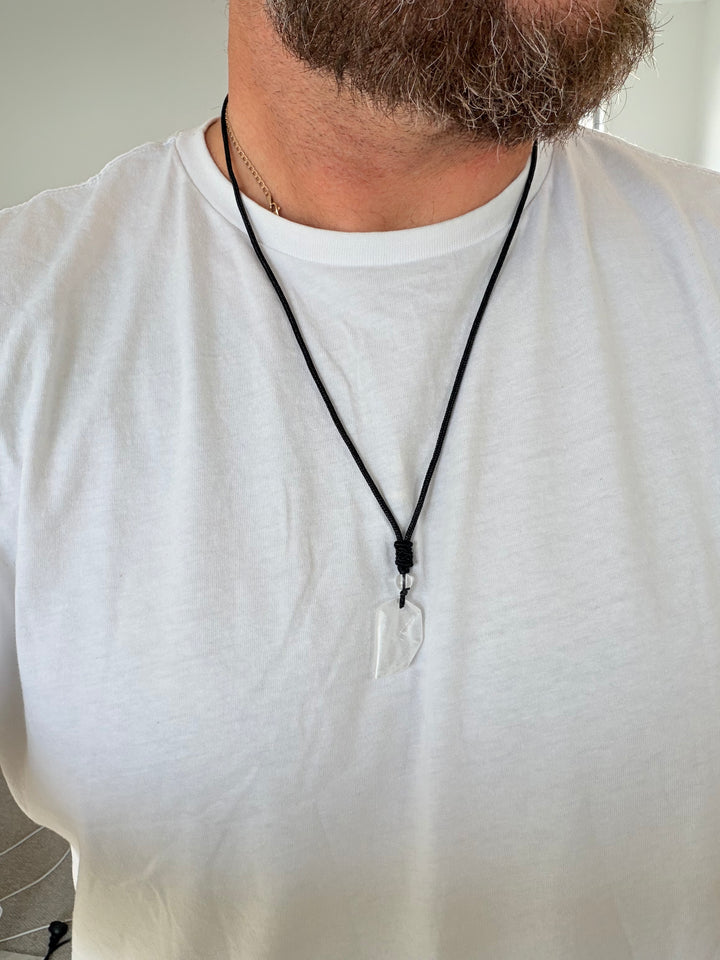 Clear Quartz Guardian Pendant