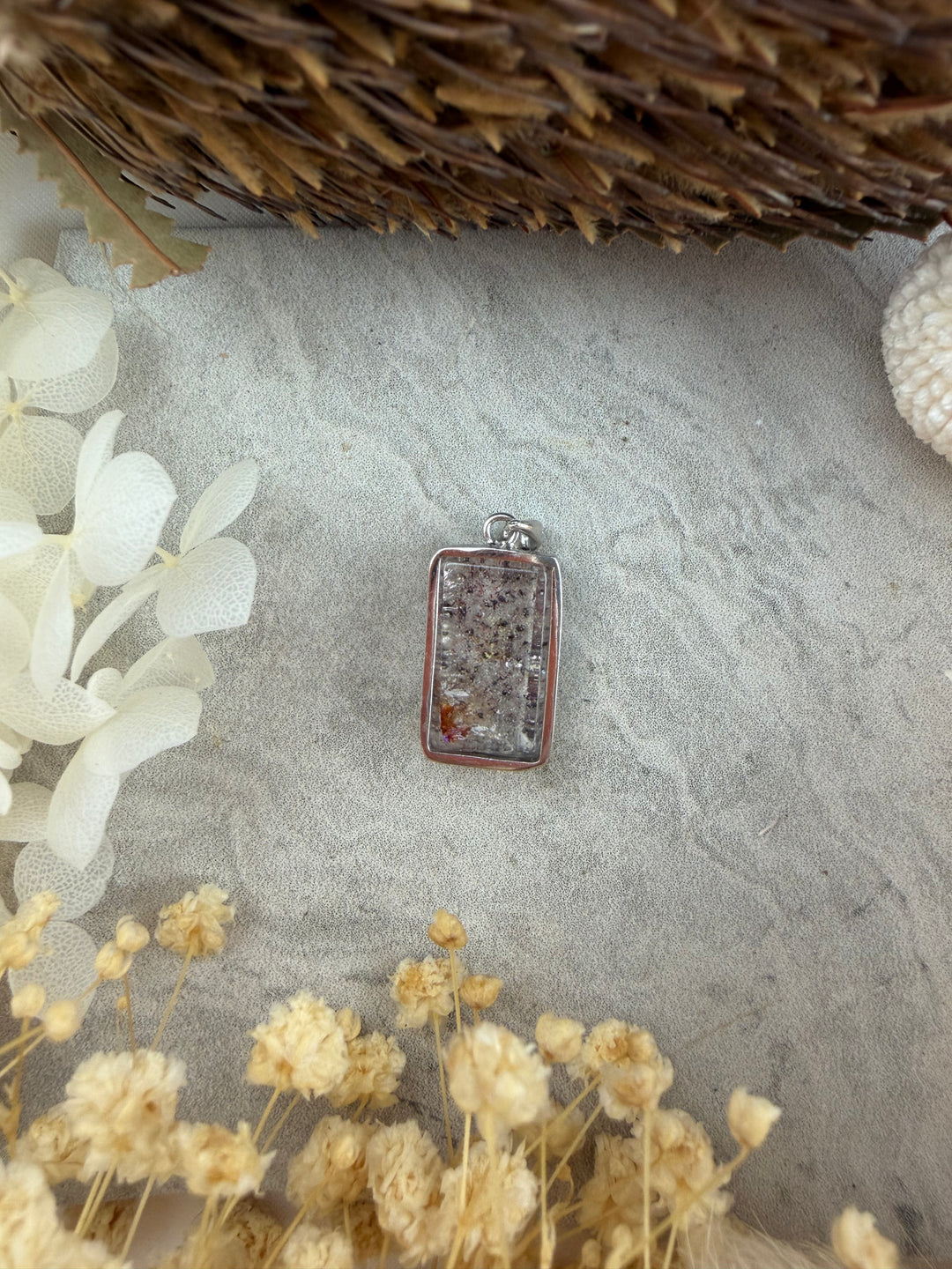 Super 7 Silver Pendant