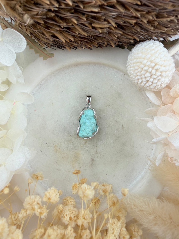 Turquoise Silver Necklace