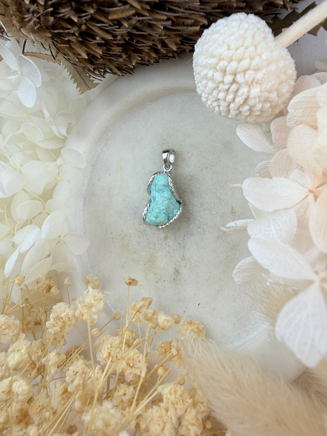 Turquoise Silver Necklace