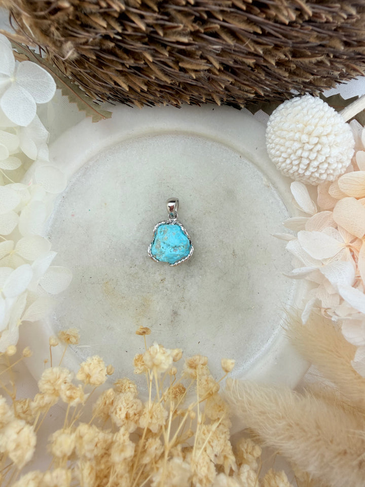 Turquoise Silver Necklace