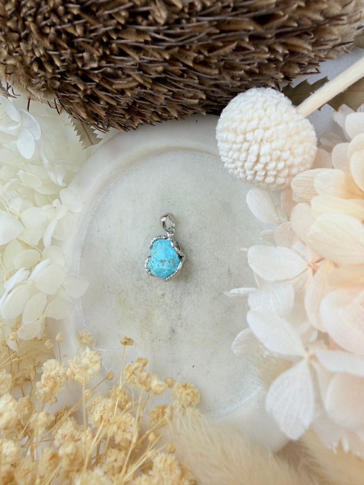 Turquoise Silver Necklace