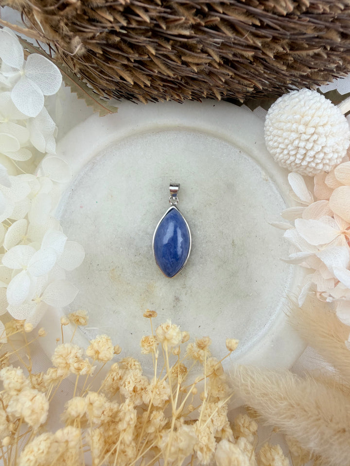 Tanzanite Silver Pendant (Rare)