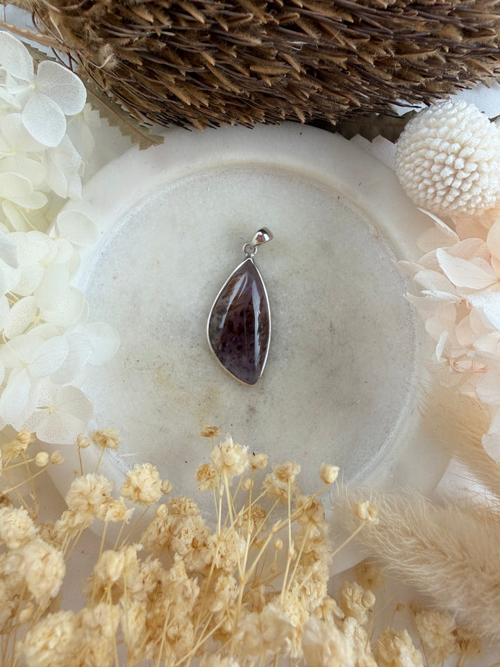 Auralite 23 Silver Pendant