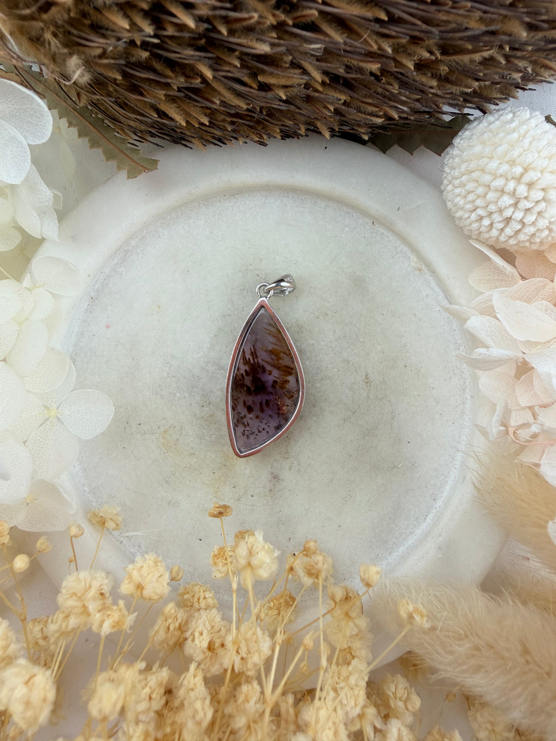 Auralite 23 Silver Pendant