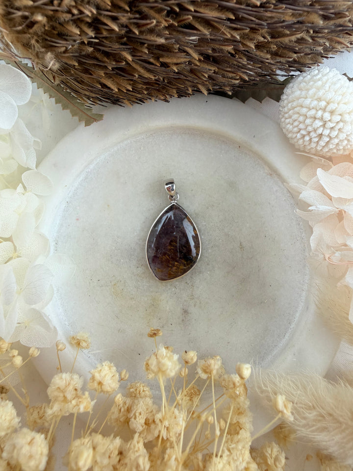 Auralite 23 Silver Pendant