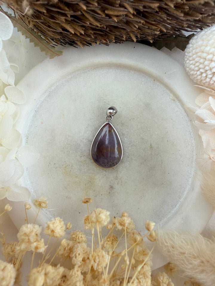 Auralite 23 Silver Pendant