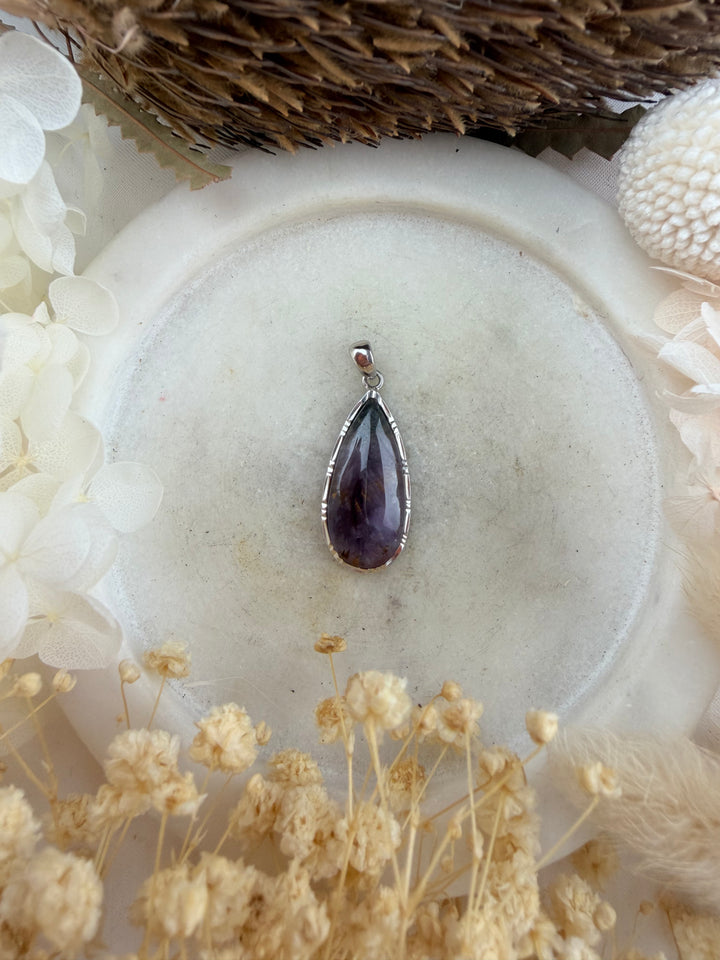 Auralite 23 Silver Pendant
