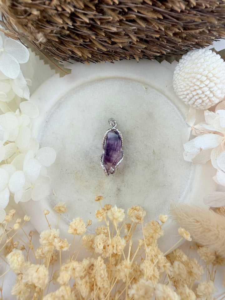 Super 7 Silver Pendant
