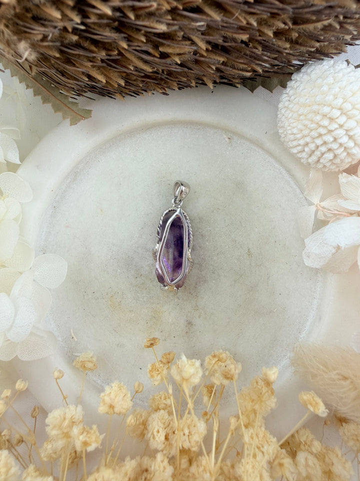 Super 7 Silver Pendant