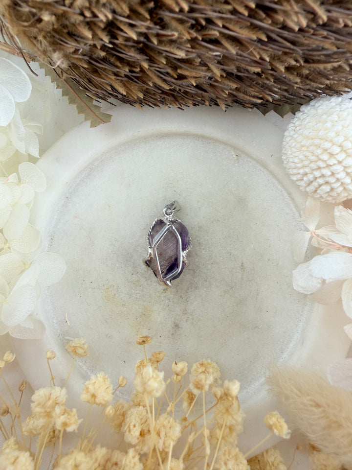 Super 7 Silver Pendant