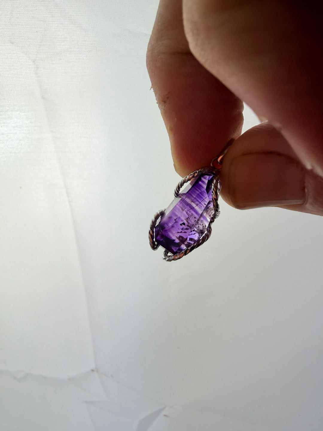 Super 7 Silver Pendant