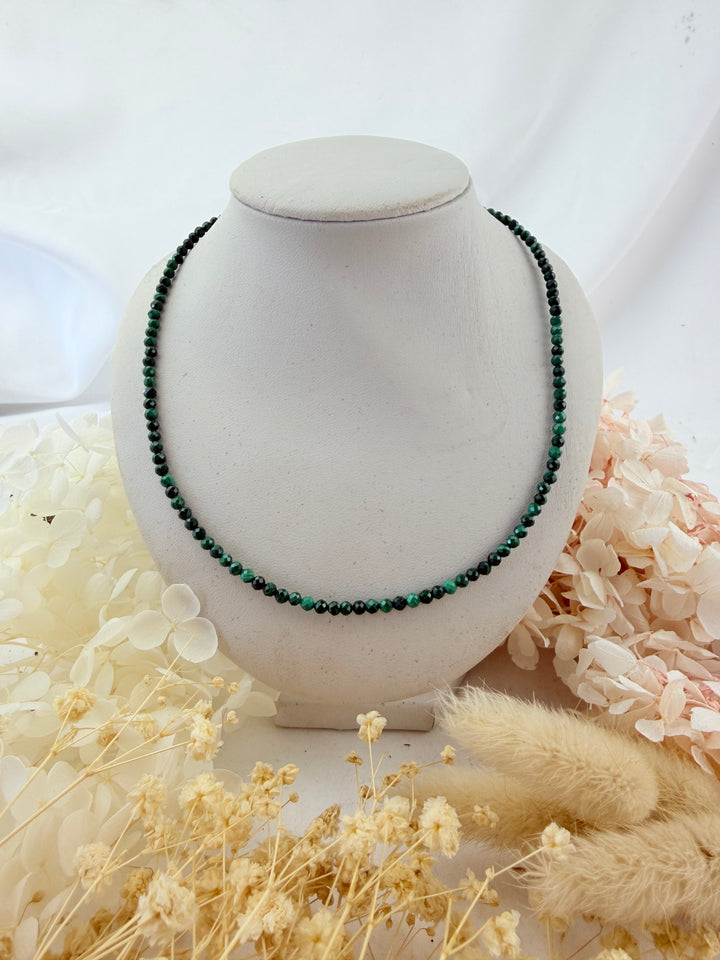 Malachite Faceted Necklace