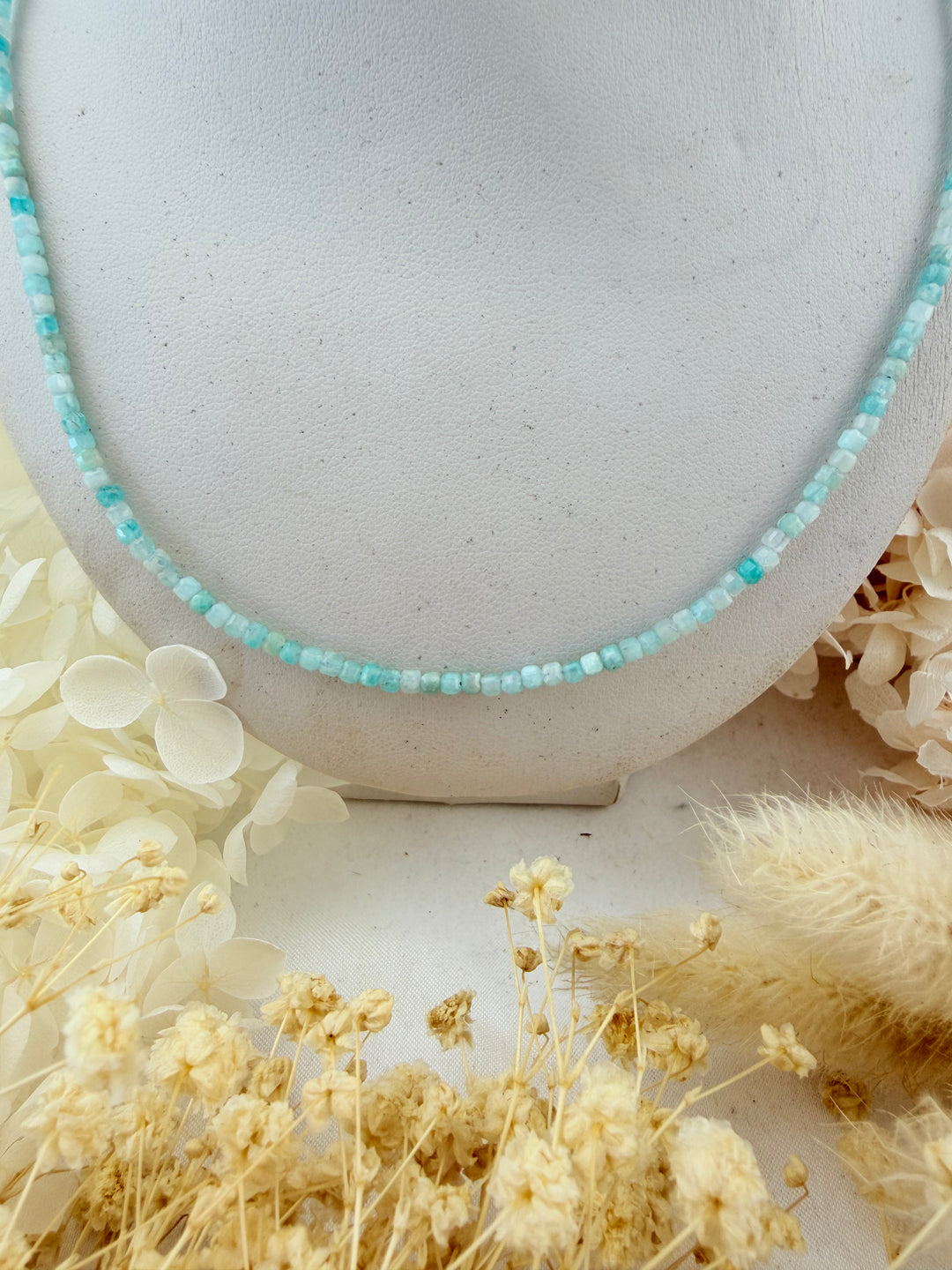 Amazonite Faceted Necklace