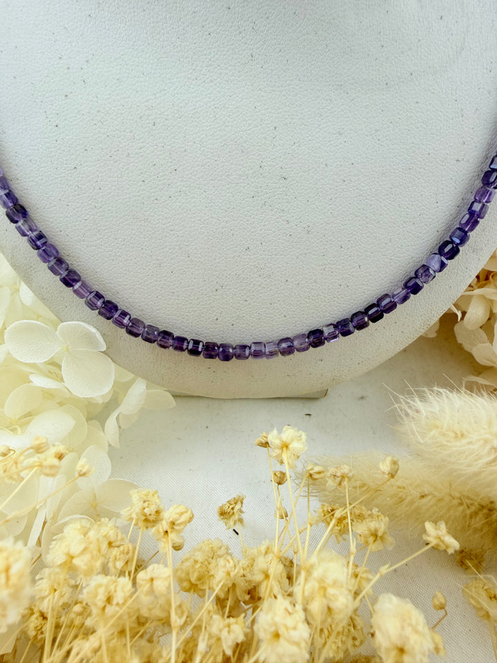 Amethyst Faceted Necklace