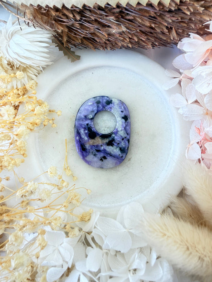 Charoite pendant