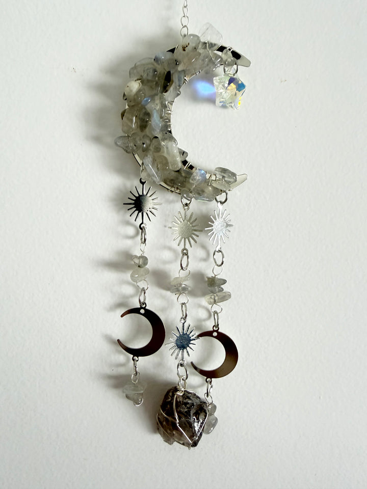 Labradorite Moon Crystal Catcher