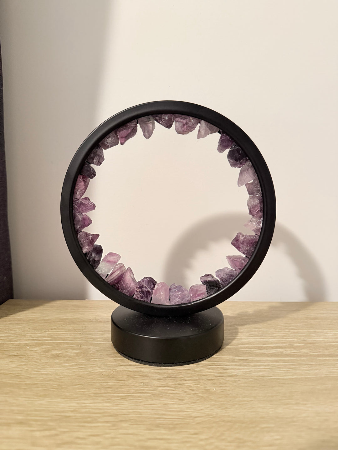 Rainbow Fluorite Halo Lamp