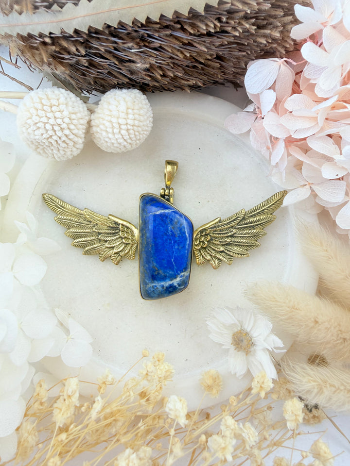 Lapis Lazuli Anahata Pendant