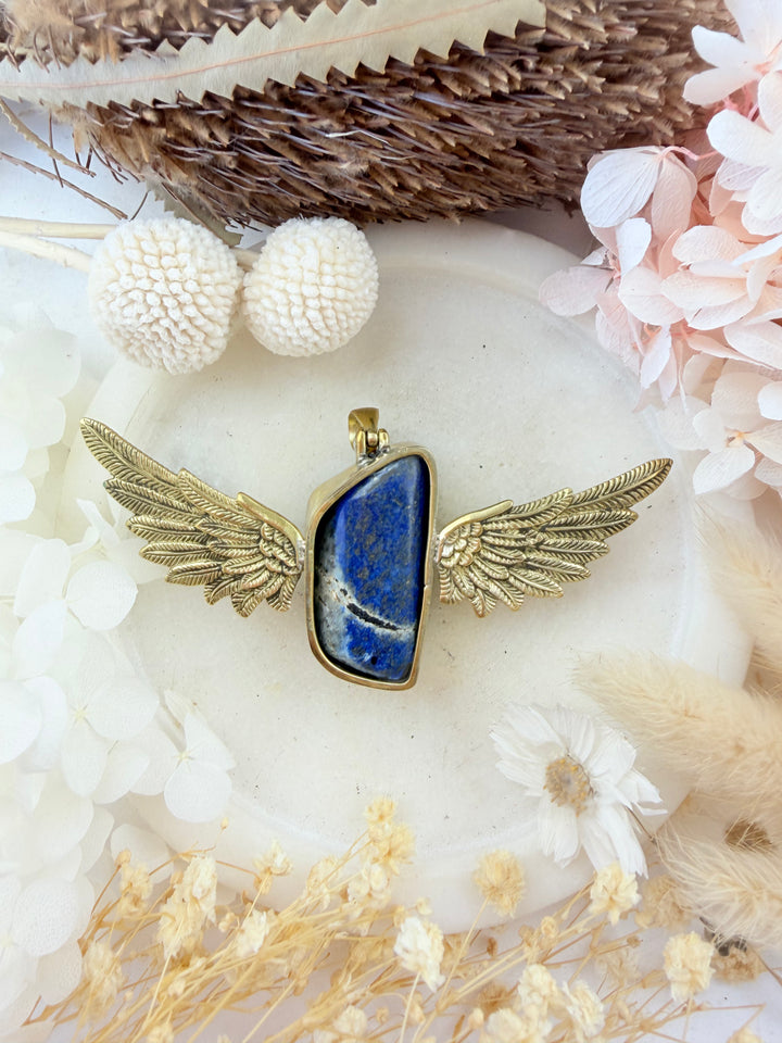 Lapis Lazuli Anahata Pendant