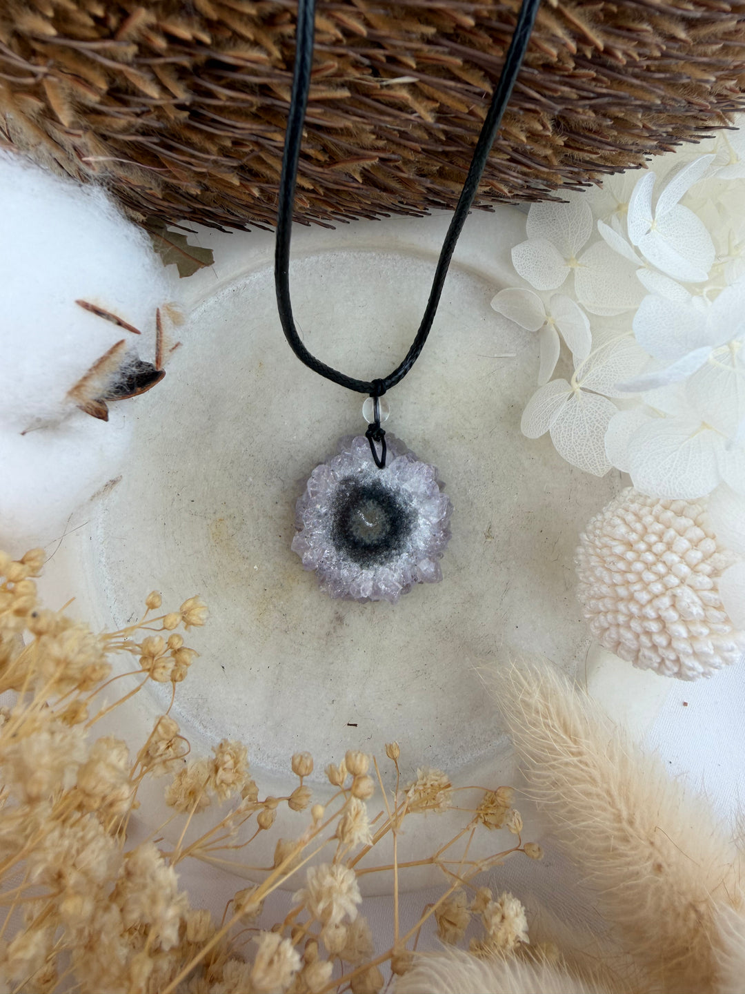 Amethyst Stalactite Pendant