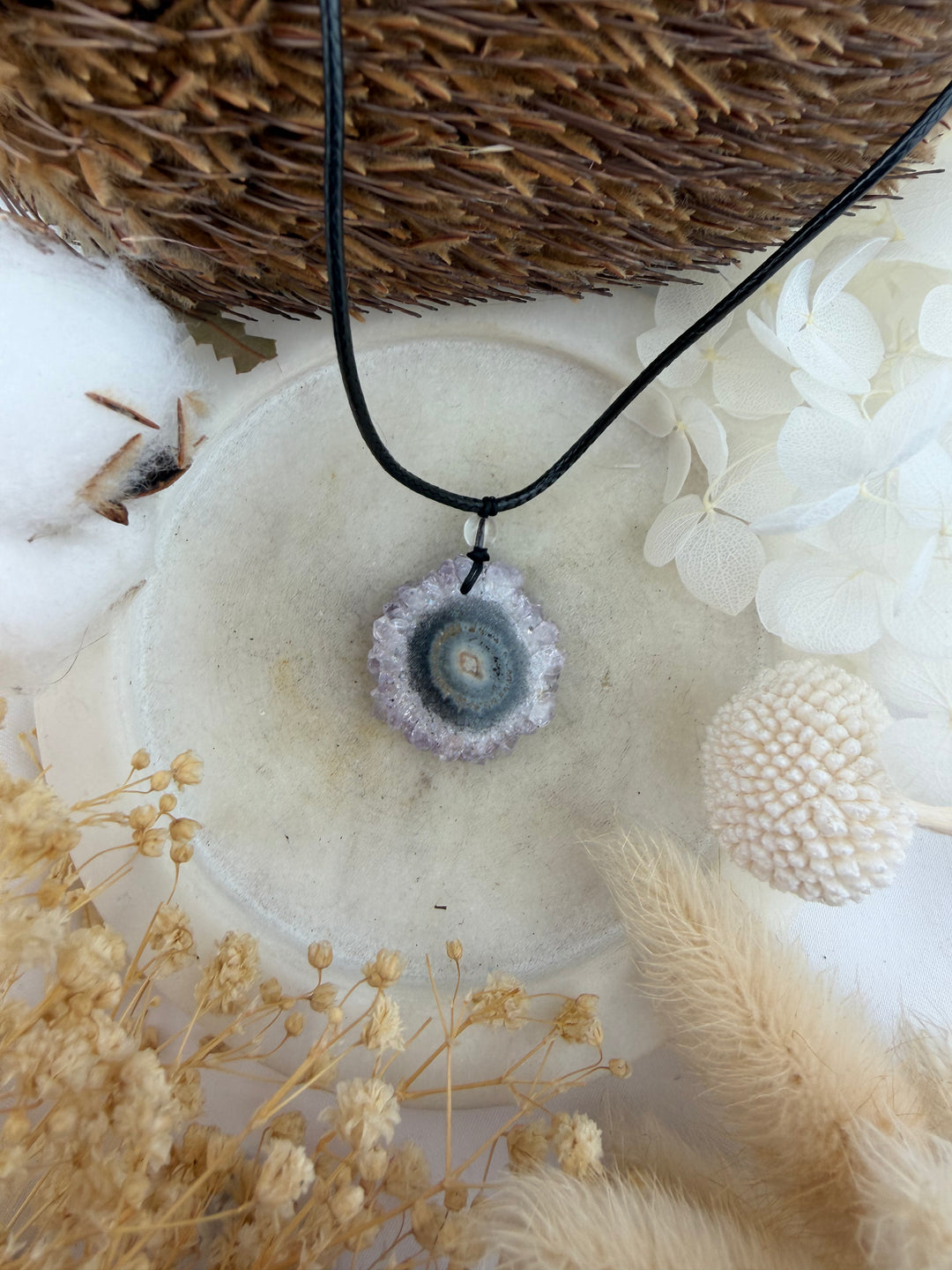 Amethyst Stalactite Pendant