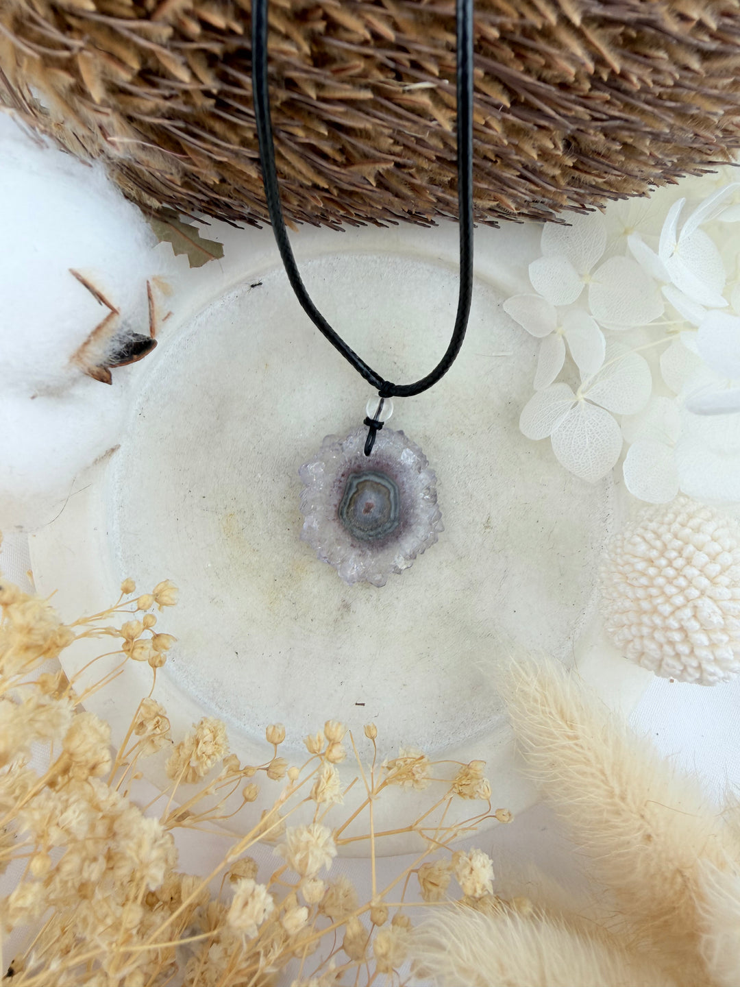 Amethyst Stalactite Pendant