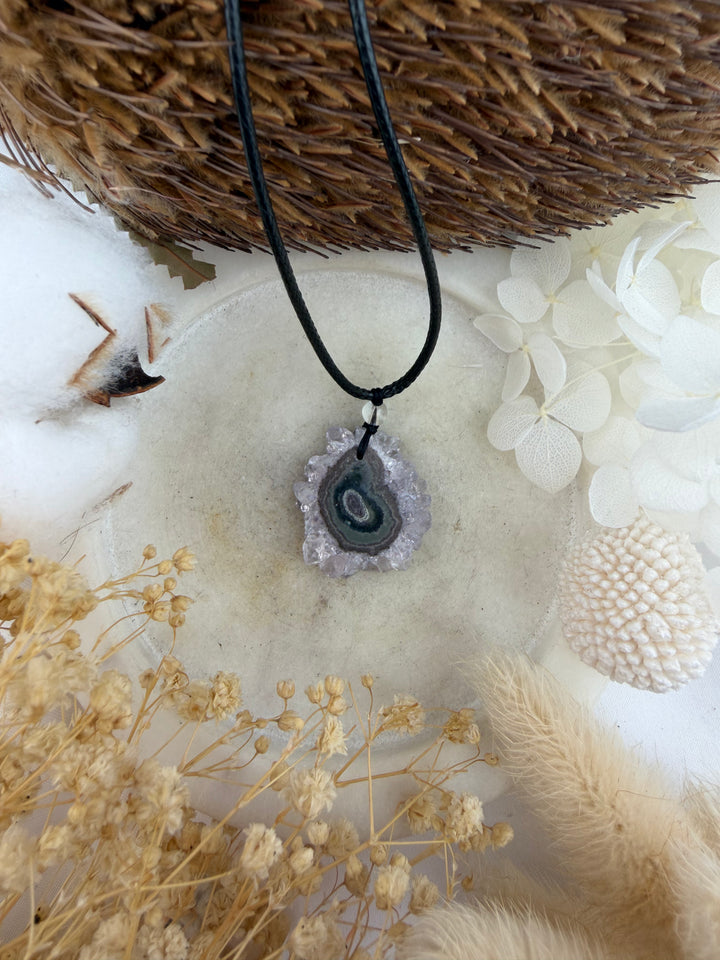 Amethyst Stalactite Pendant