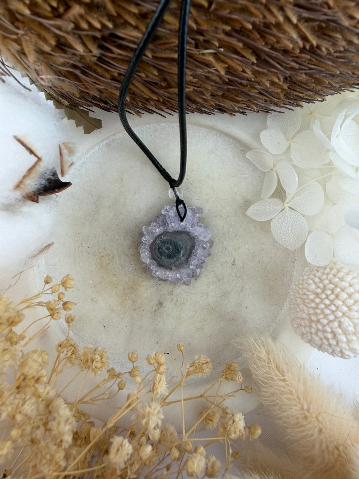 Amethyst Stalactite Pendant