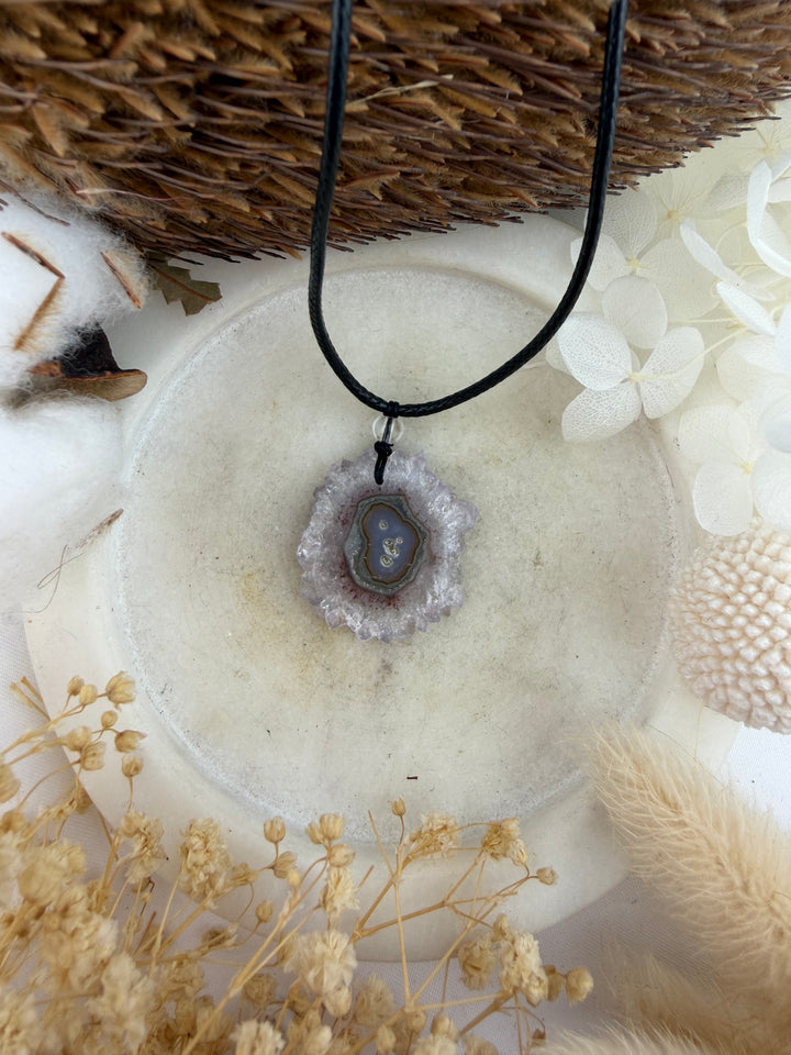 Amethyst Stalactite Pendant