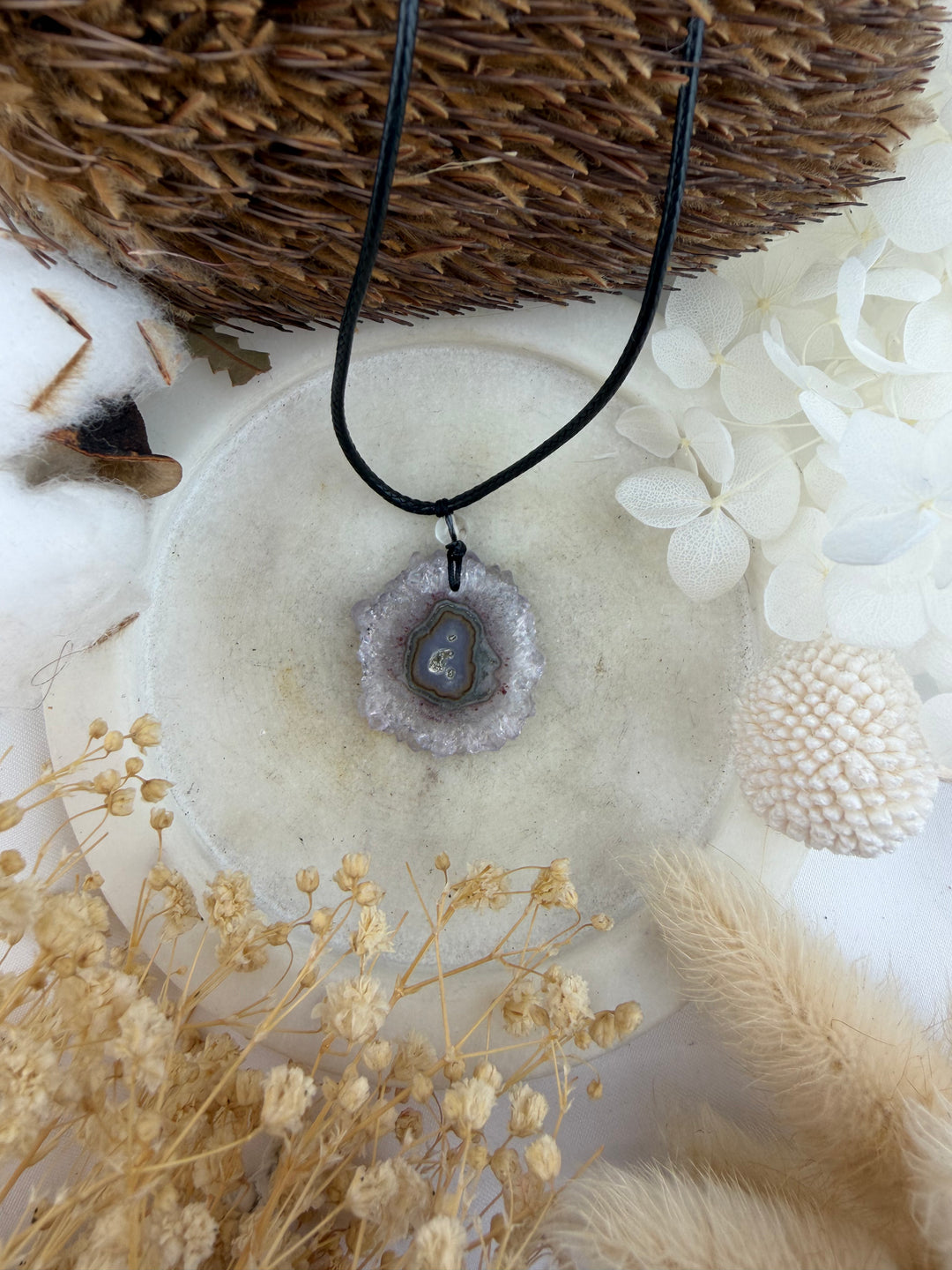 Amethyst Stalactite Pendant