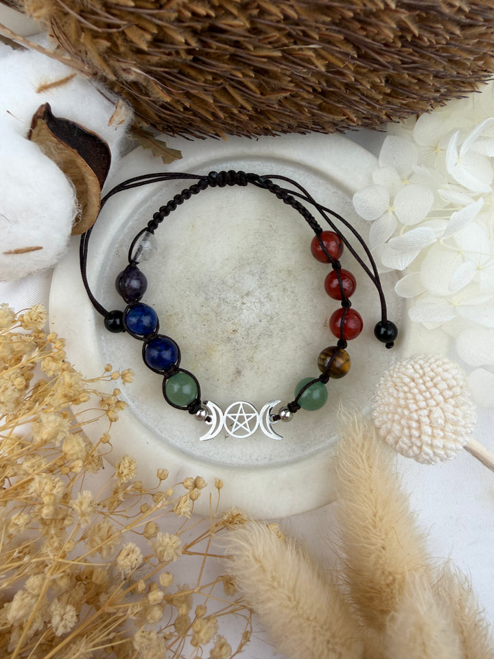 Chakra Daughter Of The Moon Bracelet - Adjustable