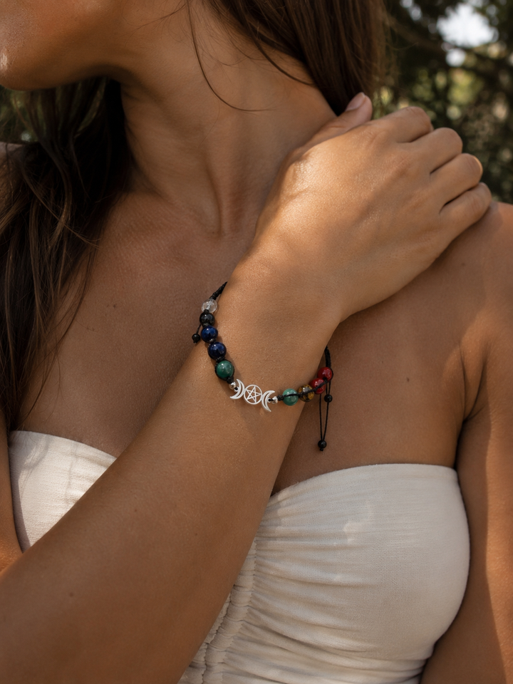 Chakra Daughter Of The Moon Bracelet - Adjustable