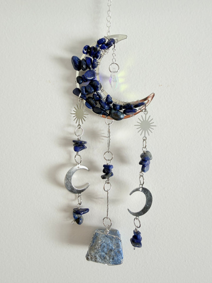 Lapis Lazuli Moon Catcher