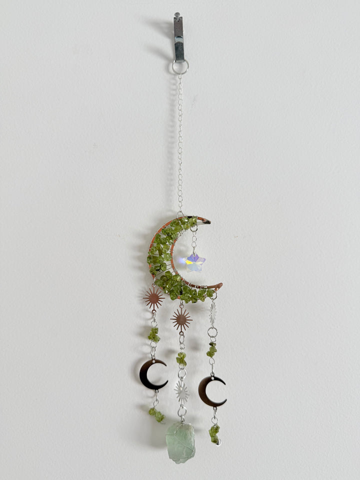 Peridot Moon Catcher