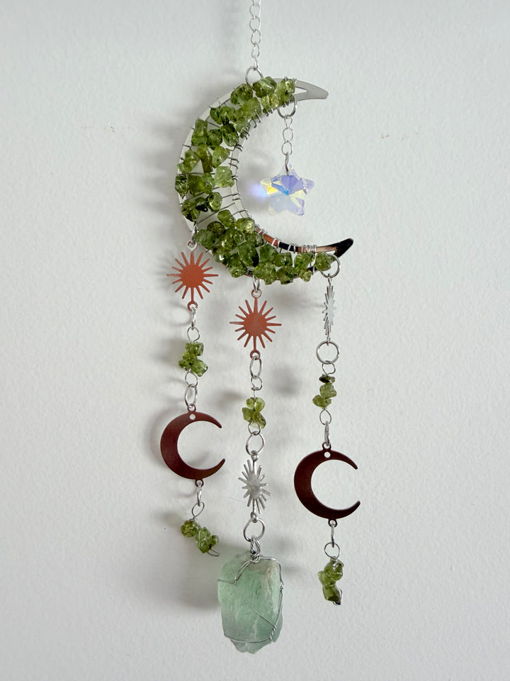 Peridot Moon Catcher