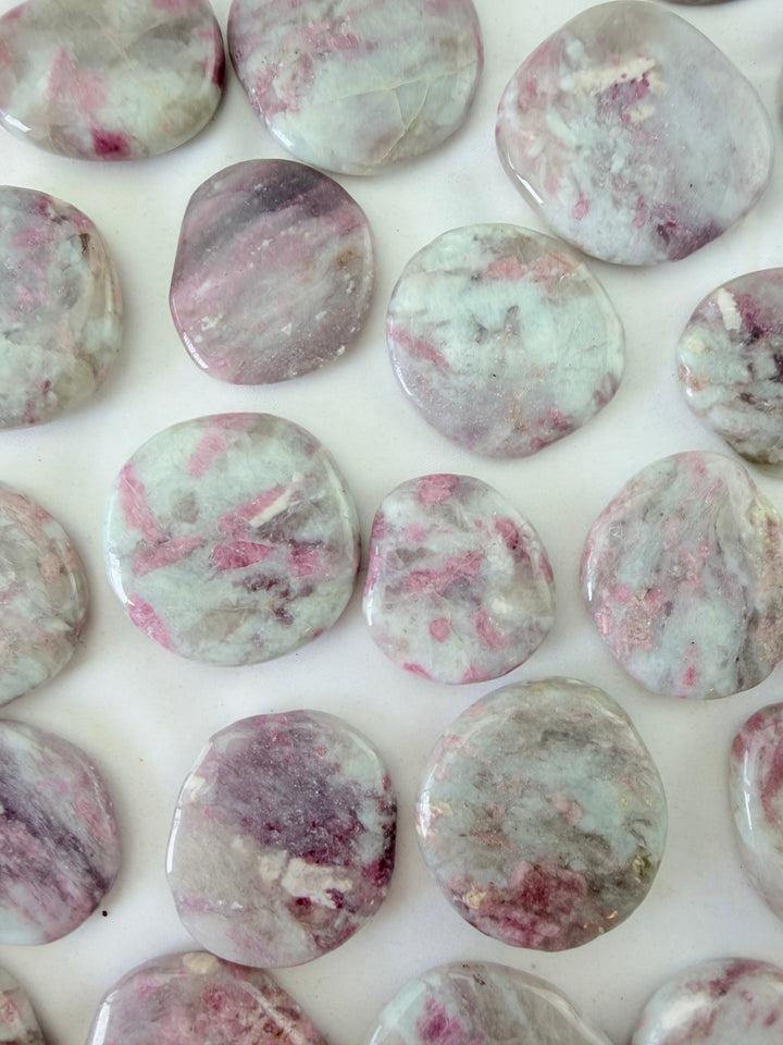 Pink Tourmaline Flat stone