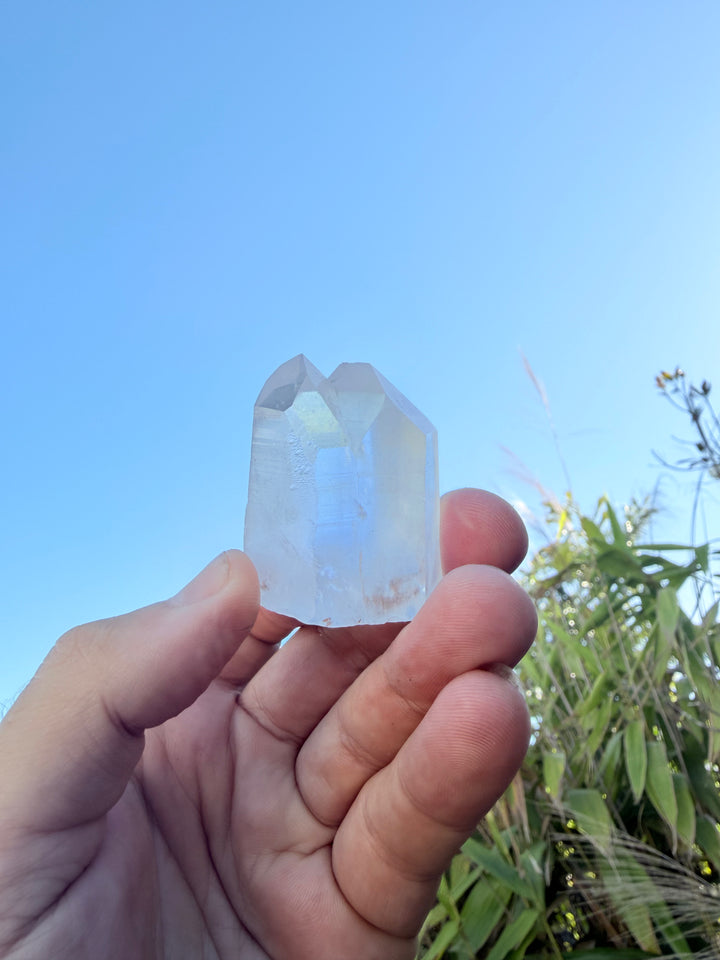 Lemurian Twin Flame Quartz Tower