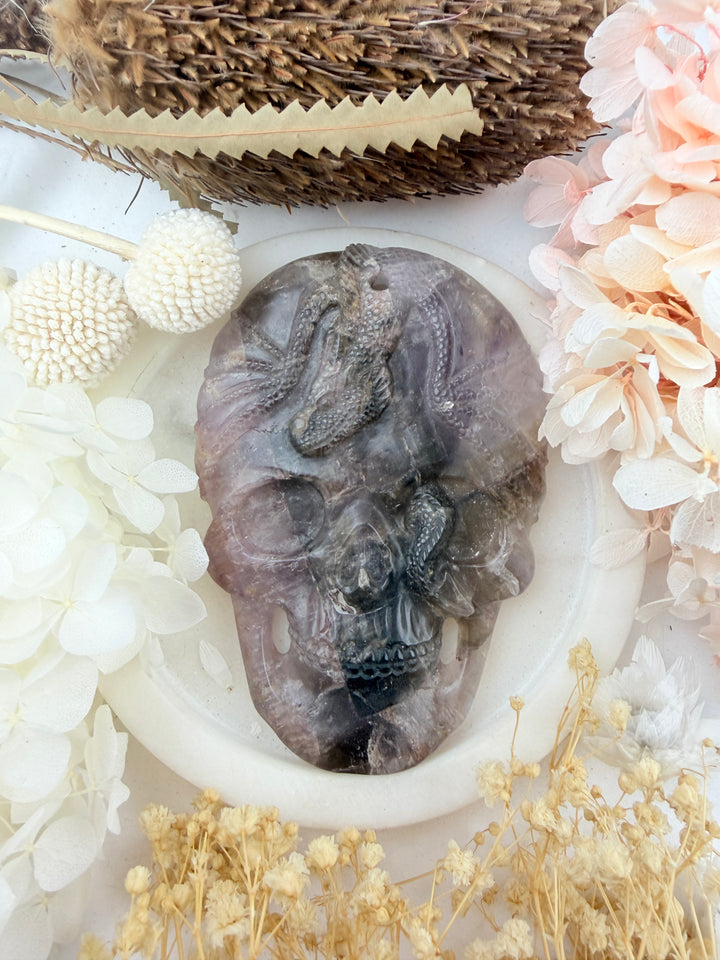 Super 7 Mother Of Dragons Skull Pendant