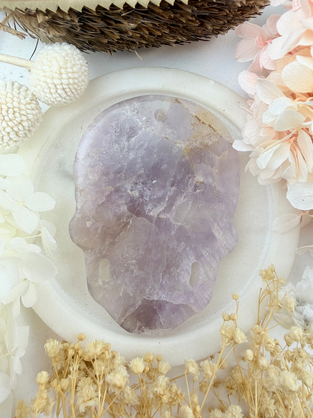 Super 7 Skull with Snake Pendant