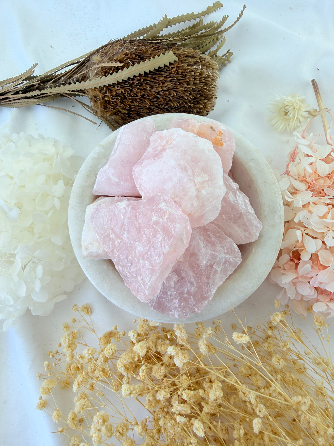 Rose Quartz Rough - Medium