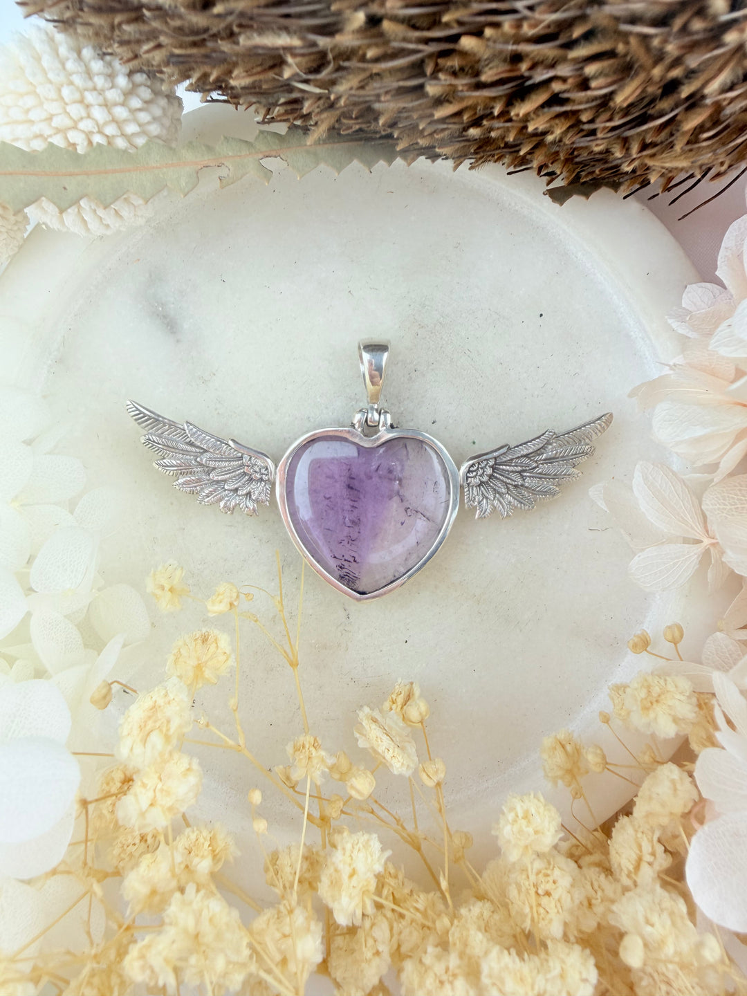 Ametrine Anahata Pendant