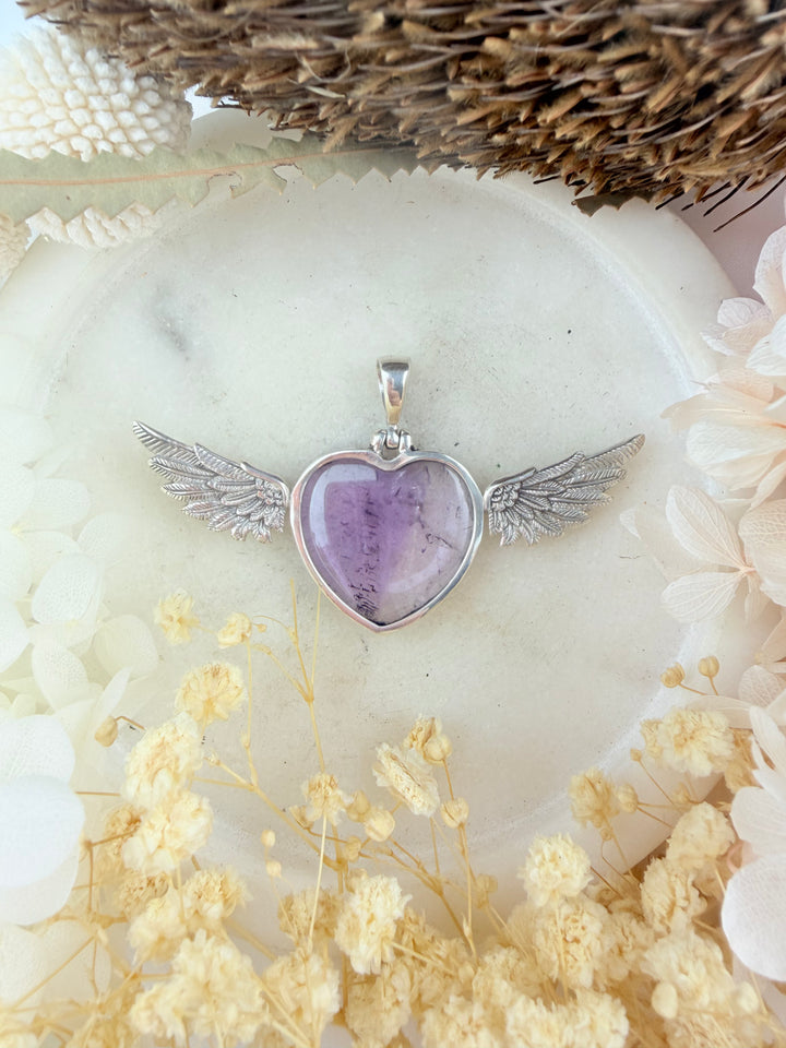 Ametrine Anahata Pendant