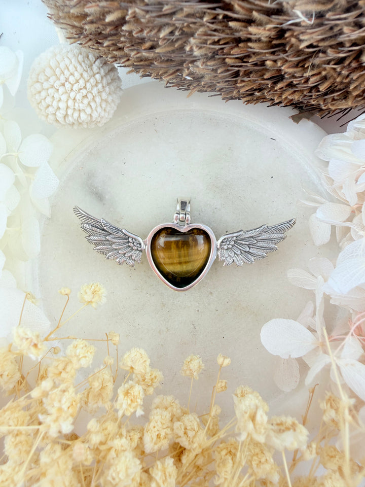 Tigers Eye Anahata Pendant