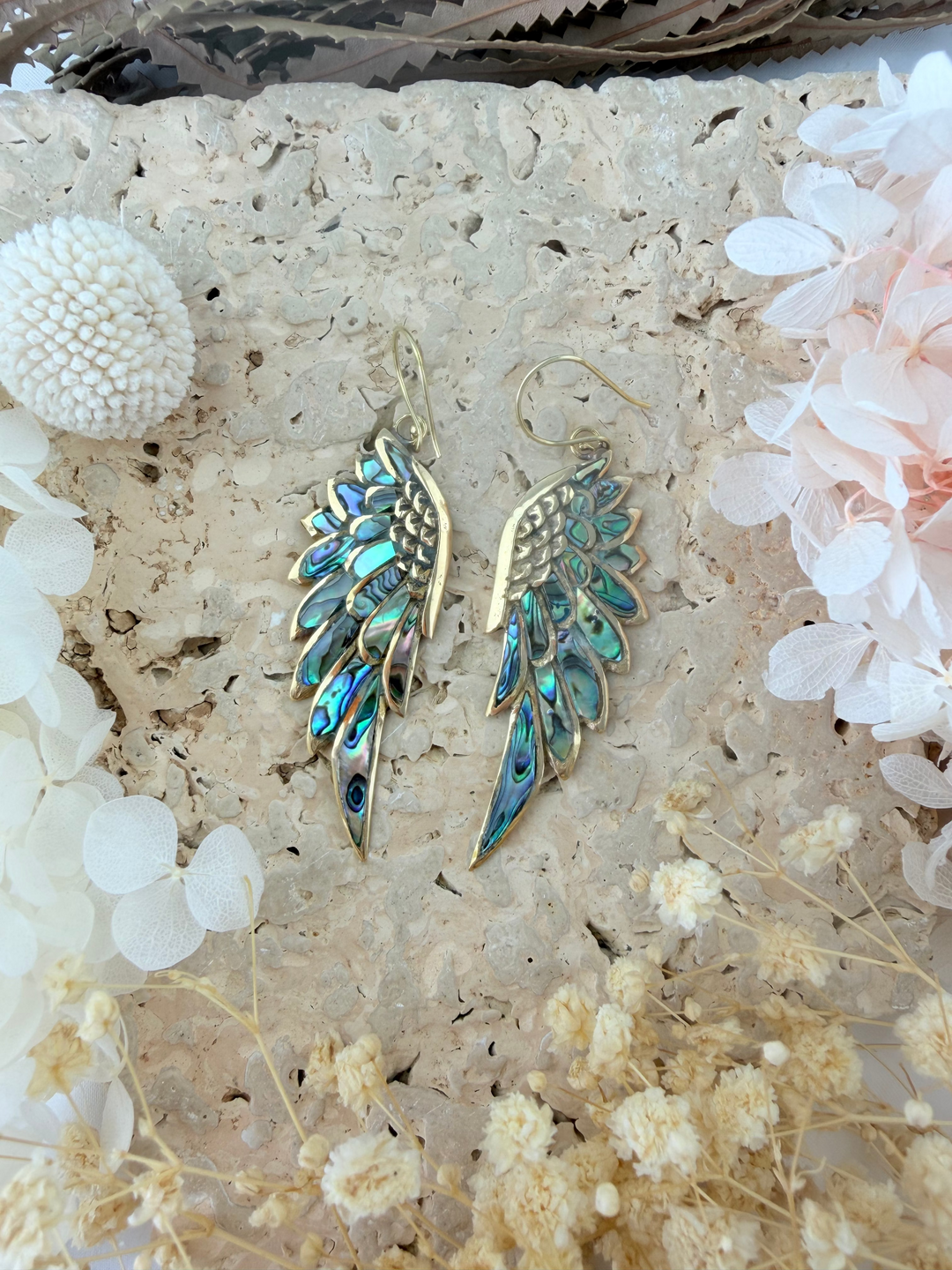 Anahata Spirit Wing Earrings - Back In Stock