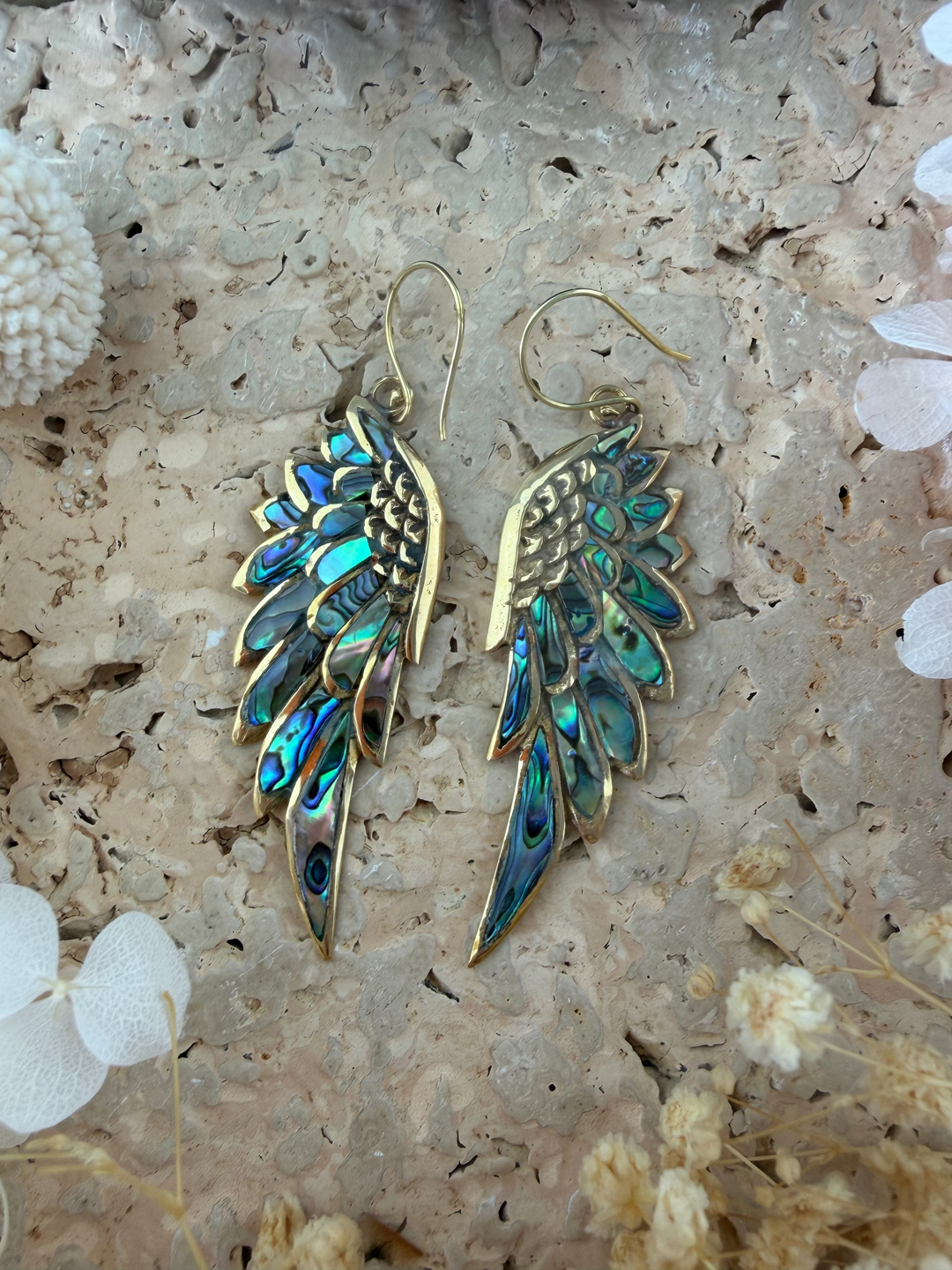 Anahata Spirit Wing Earrings